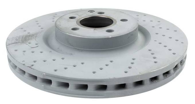 Mercedes Disc Brake Rotor - Front (360mm) (Cross-Drilled)